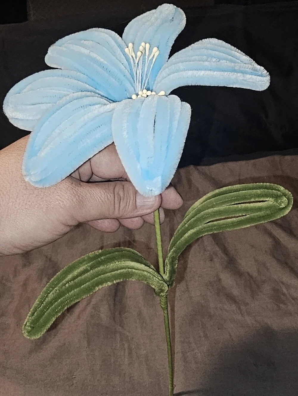 Handmade flowers that